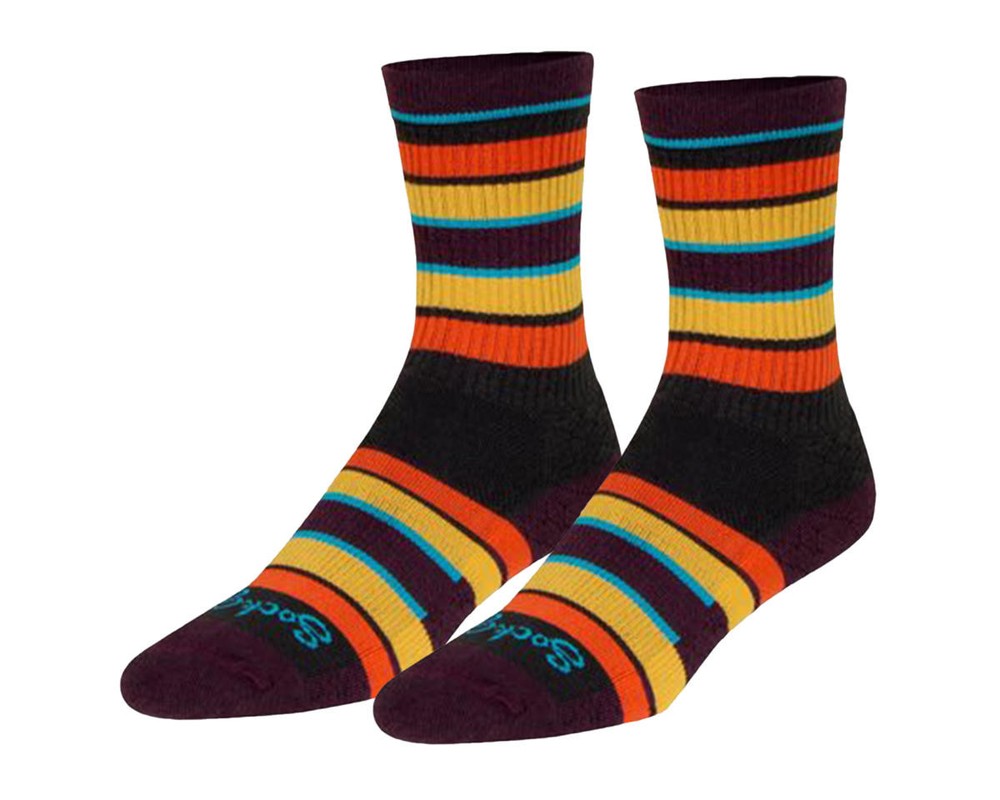Sockguy 6" Padded Wool Socks (Mars)