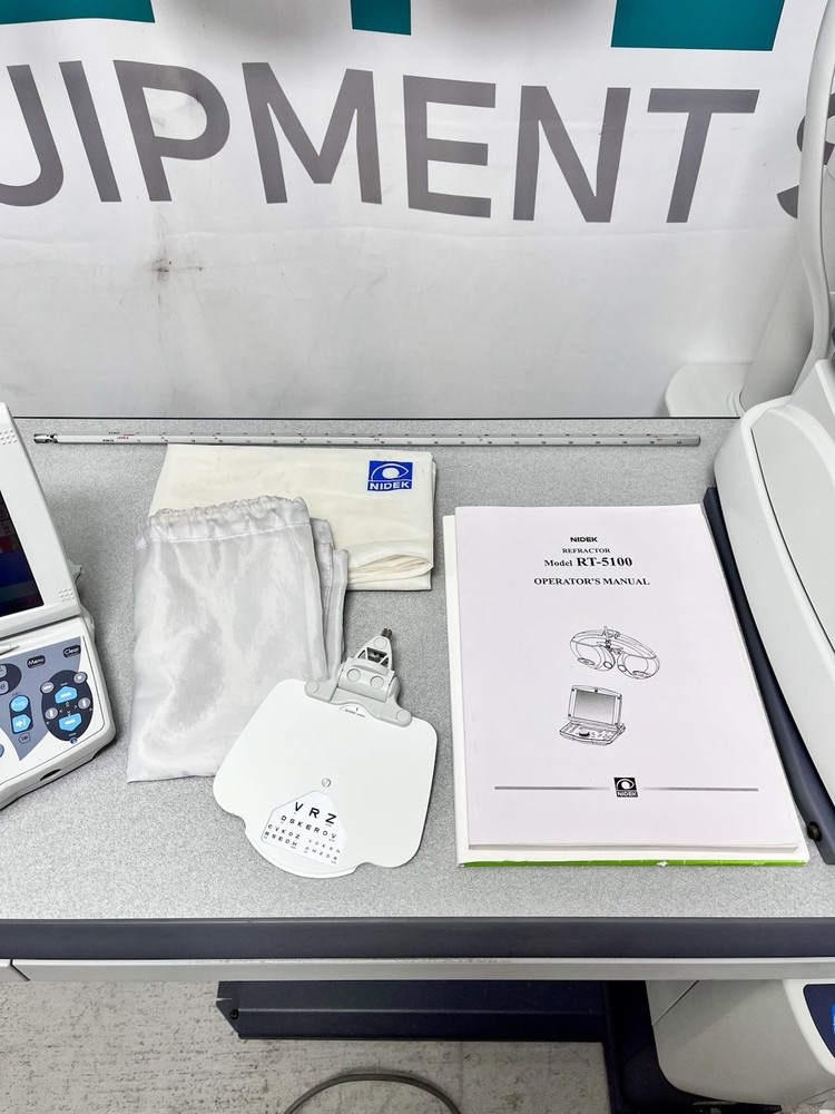 Nidek RT-5100 Auto Phoroptor/ Phoropter with ARK-500A, Electric Table