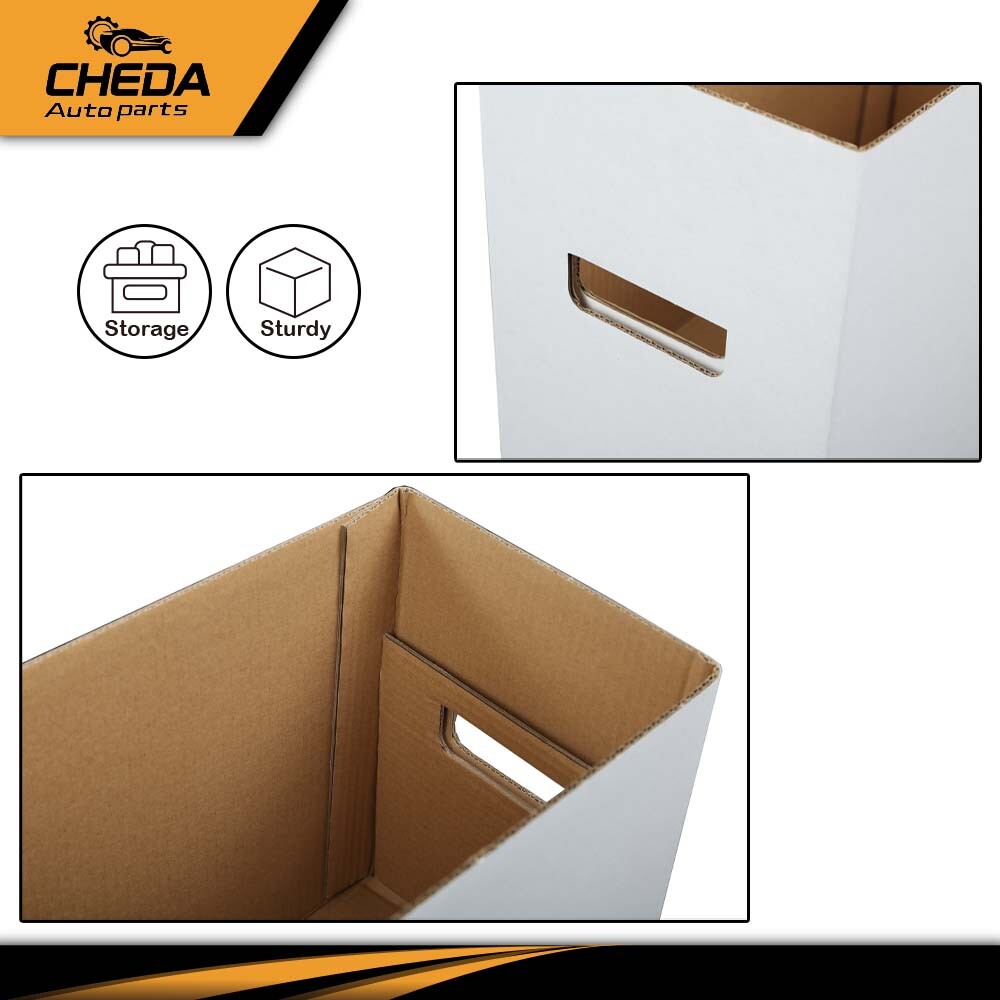 3 Pack Short Comic Book Storage Boxes Holds 150-175 Stackable Archival Cardboard