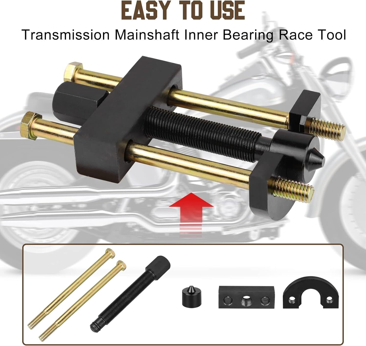 New Transmission Mainshaft Inner Bearing Race Puller Tool For Harley 34902-84