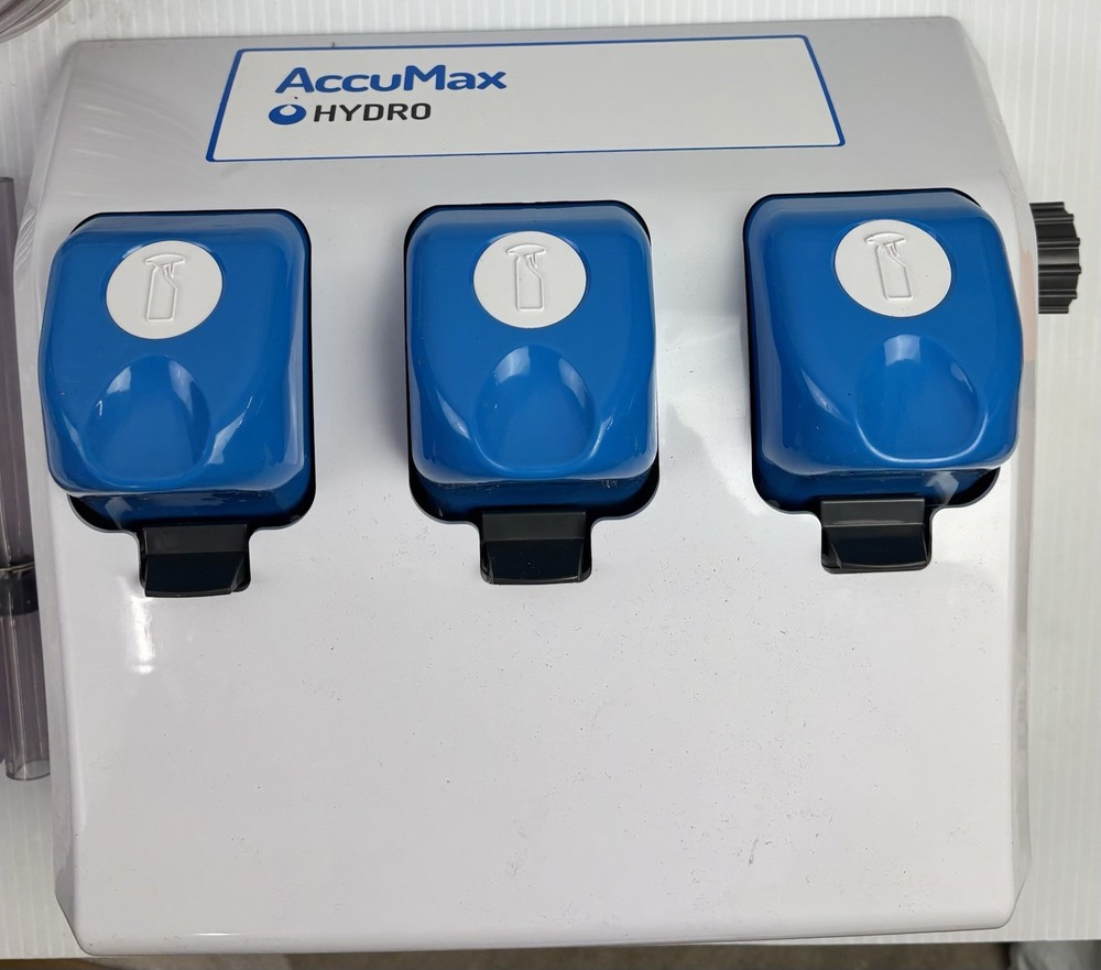 Hydro Systems 35501 AccuMax 3-Button Low Flow Dispenser With E-Gap Eductor