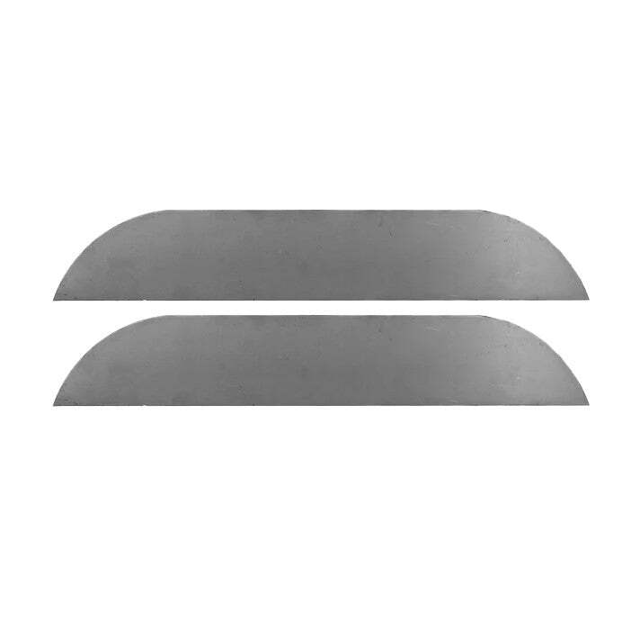 Set of 2 Tandem Trailer Axle 9x72 Smooth Trailer Fender Back