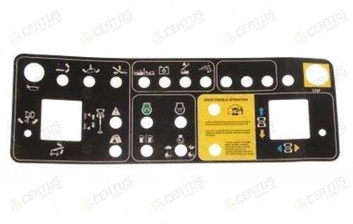 Part # GN147603GT Fits Genie - DECAL, PLATFORM CONTROL PANEL