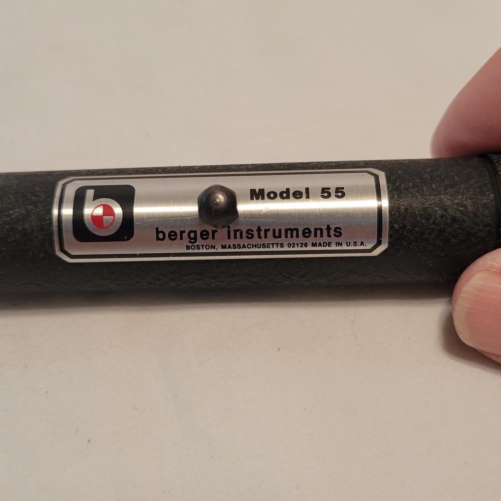 Berger Instruments Model # 55 Locke Hand Level