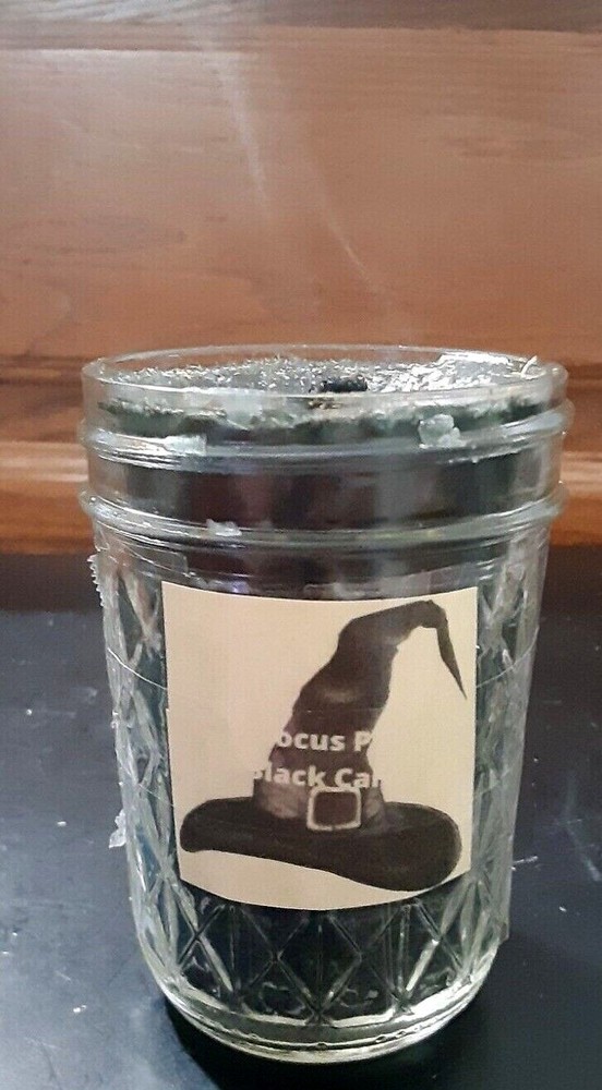 Witch's 1692 Hocus Pocus Real Magick Black Candle