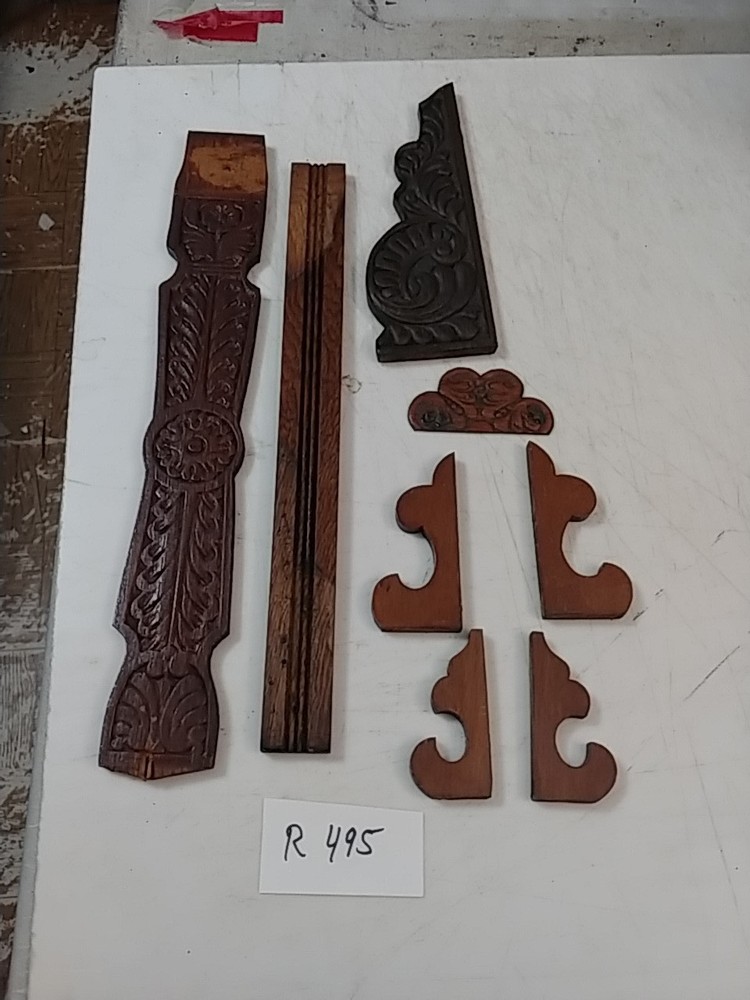 ASSORTED CLOCK FANCY WOODEN TRIM