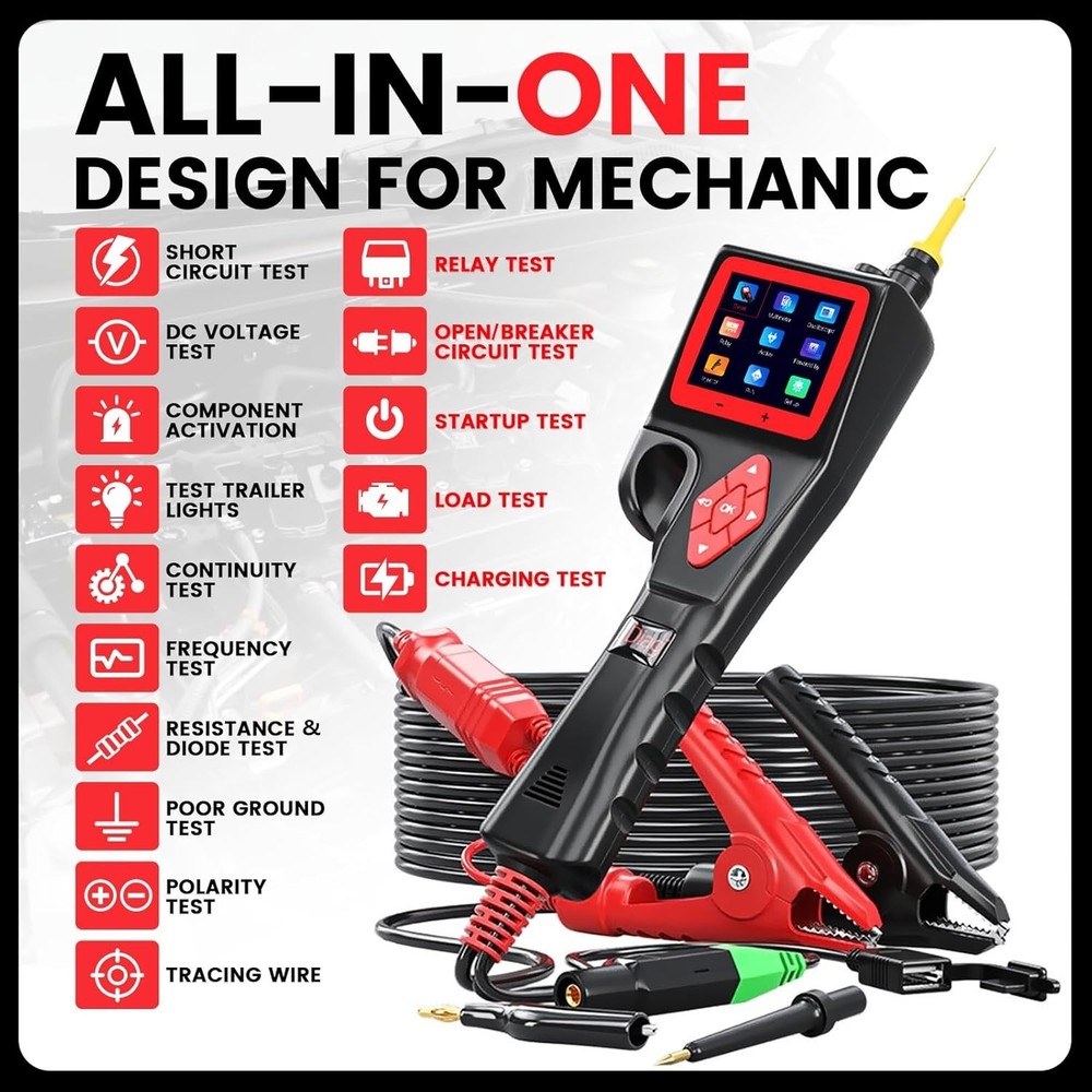 Versatile Power Probe Kit - Multifunctional Automotive Tool