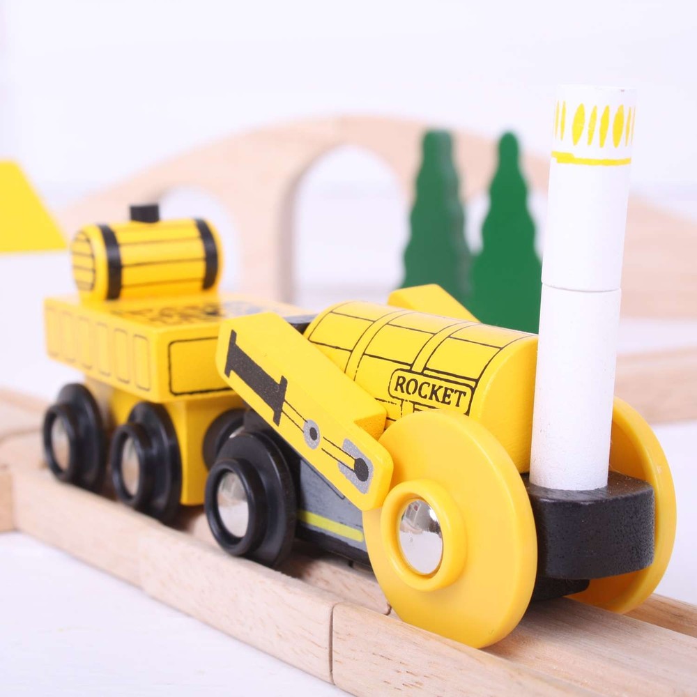Bigjigs Rail Heritage Collection Rocket Engine