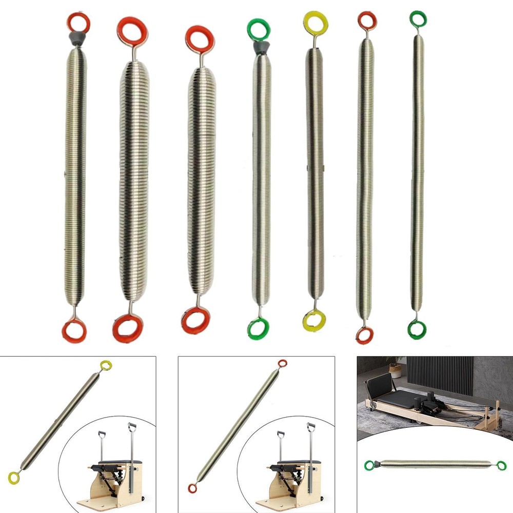 Pilates Reformer Spring Accessories Replace Easy Installation Workout Exercise