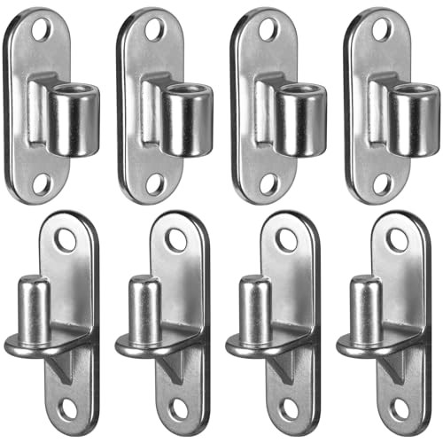 Gate Hinges Heavy Duty Gate Hinges, 4Pack(8Pcs) 4Pack(8pcs) without screws