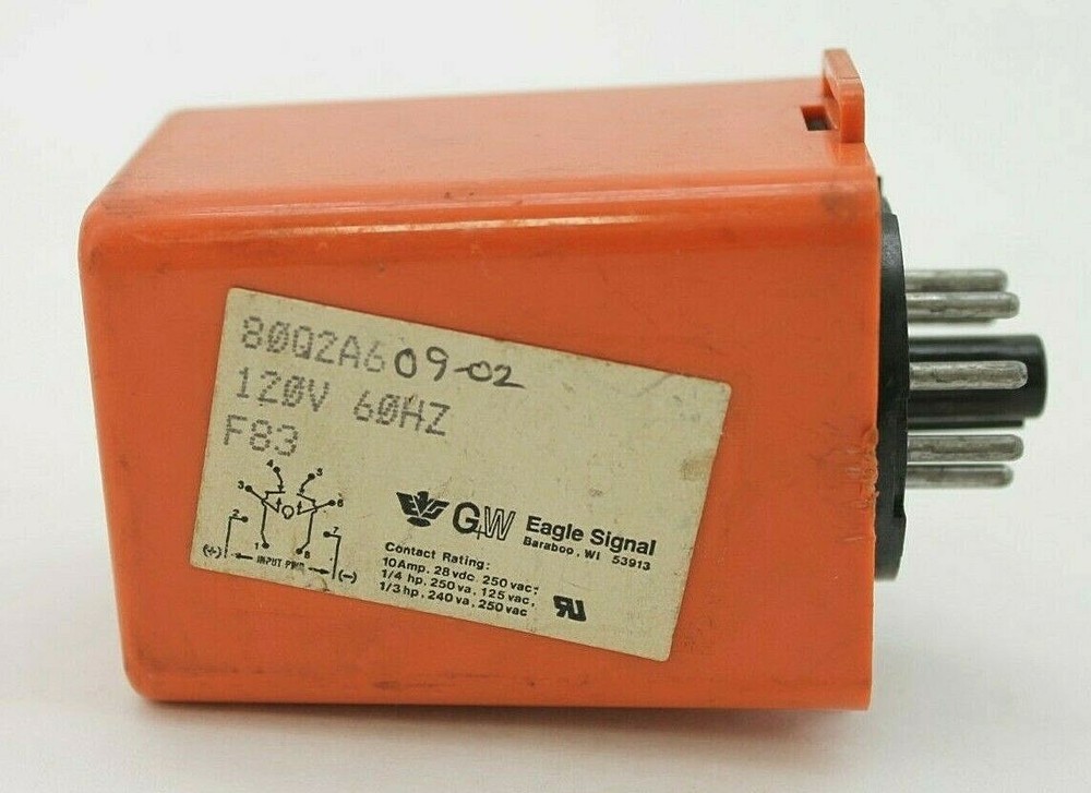 Eagle Signal 80Q2A609-02 Time Delay Relay