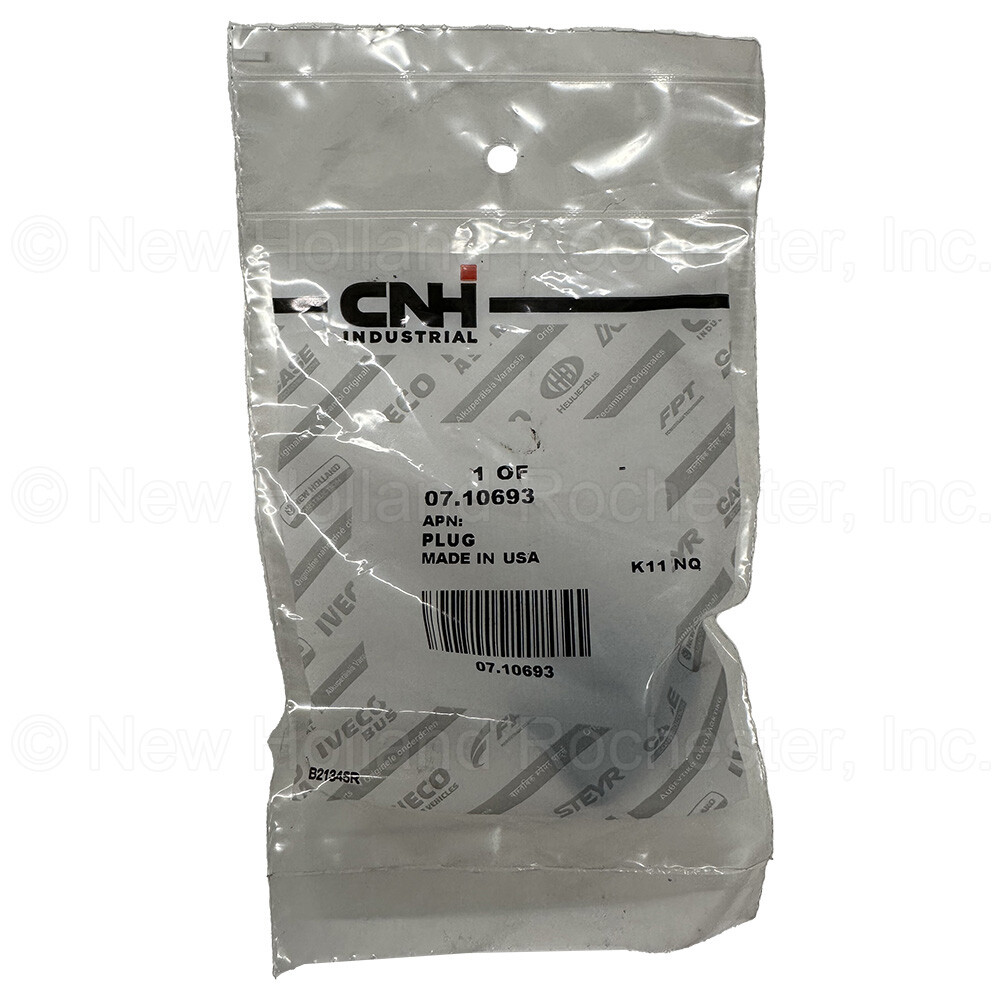 New Holland Plug Part # 07.10693
