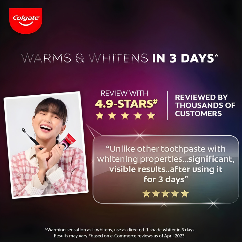 Optic White O2 Active Oxygen Whitening Toothpaste 85g