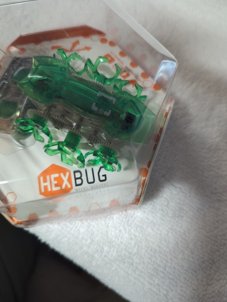 HEXBUG Battery Powered Robot Micro Robotic Hex Bug Green Beetle New