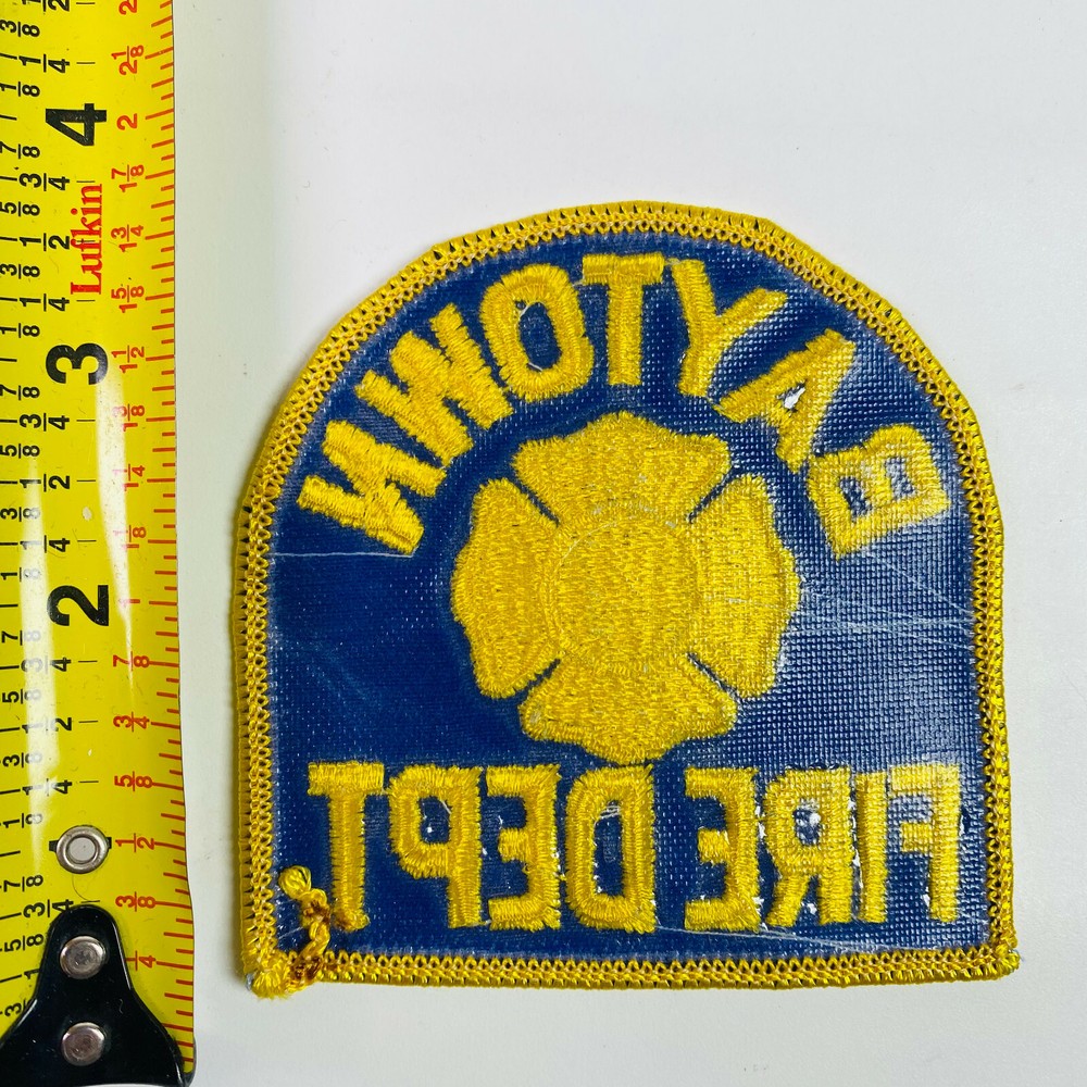 Baytown Fire Texas TX Patch J3
