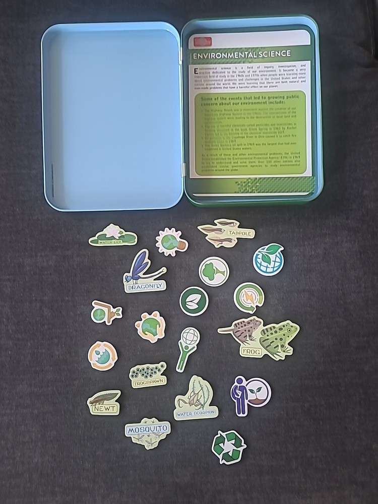Environmental Science & Ecosystems Learning Magnet Set