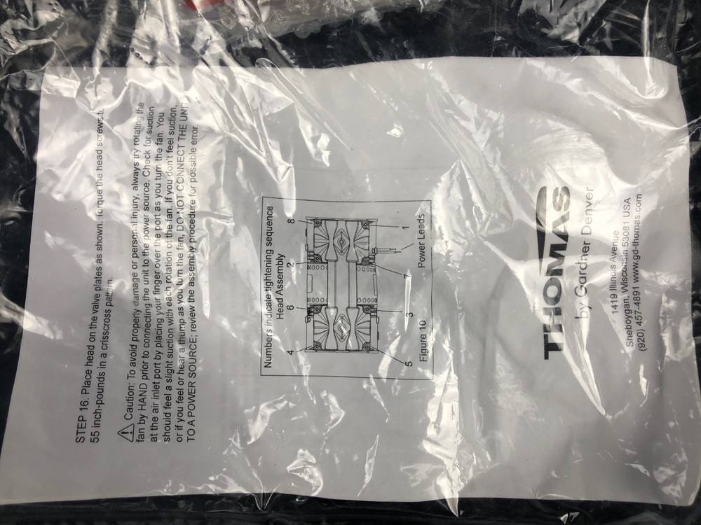 Beckman DXC Maintenance Kit pump/ Vacuum Pump Kit PN: B24818