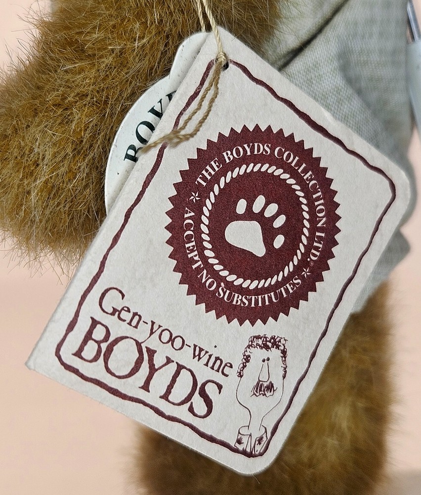 Boyds Bears Leiselle Bloomengrows Jointed Small Bear Original Tags