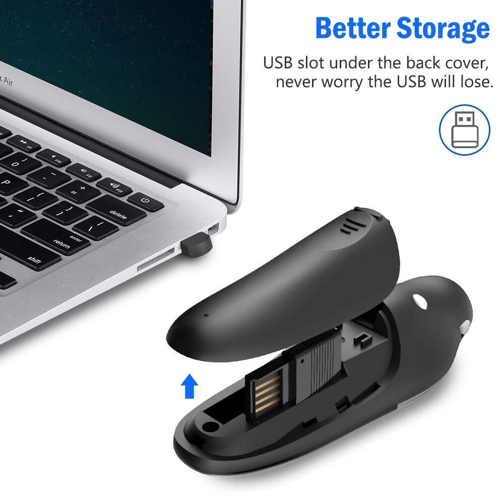 Presentation Remote Clicker Wireless Presenter for PowerPoint Presentation Re...