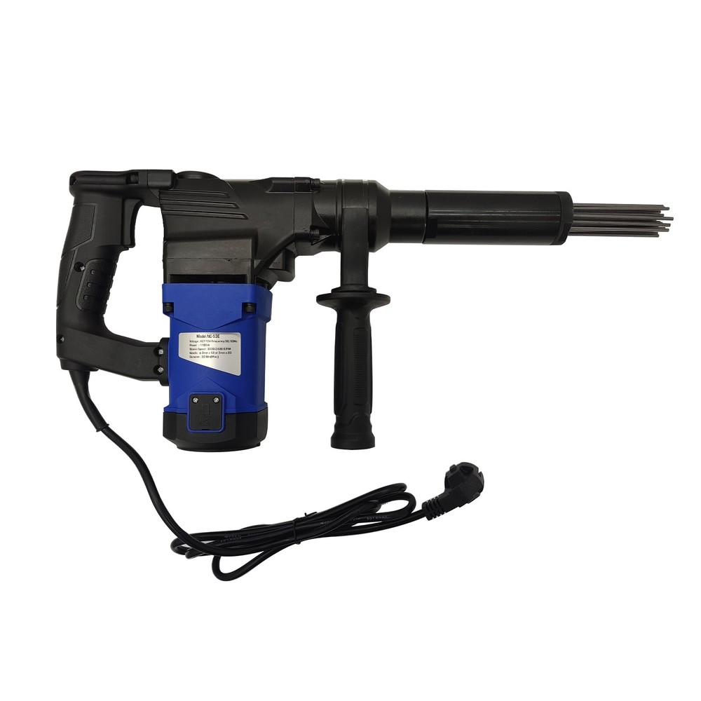 110V Electric Needle Derusting Gun Hand-Held Rust Removal Needle Scaler