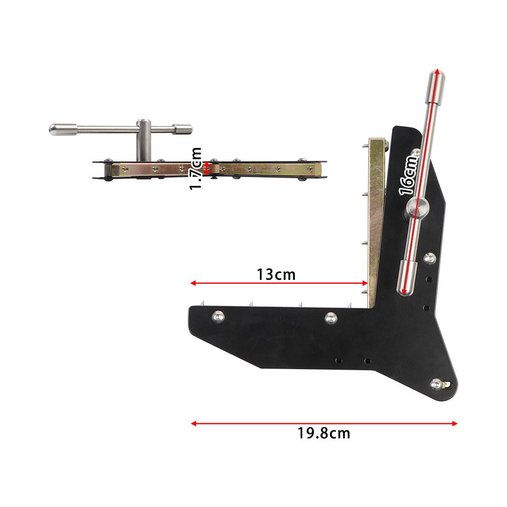 Miter Max Corner Clamp for Woodworking, Making Window Casing, Making Door Casing