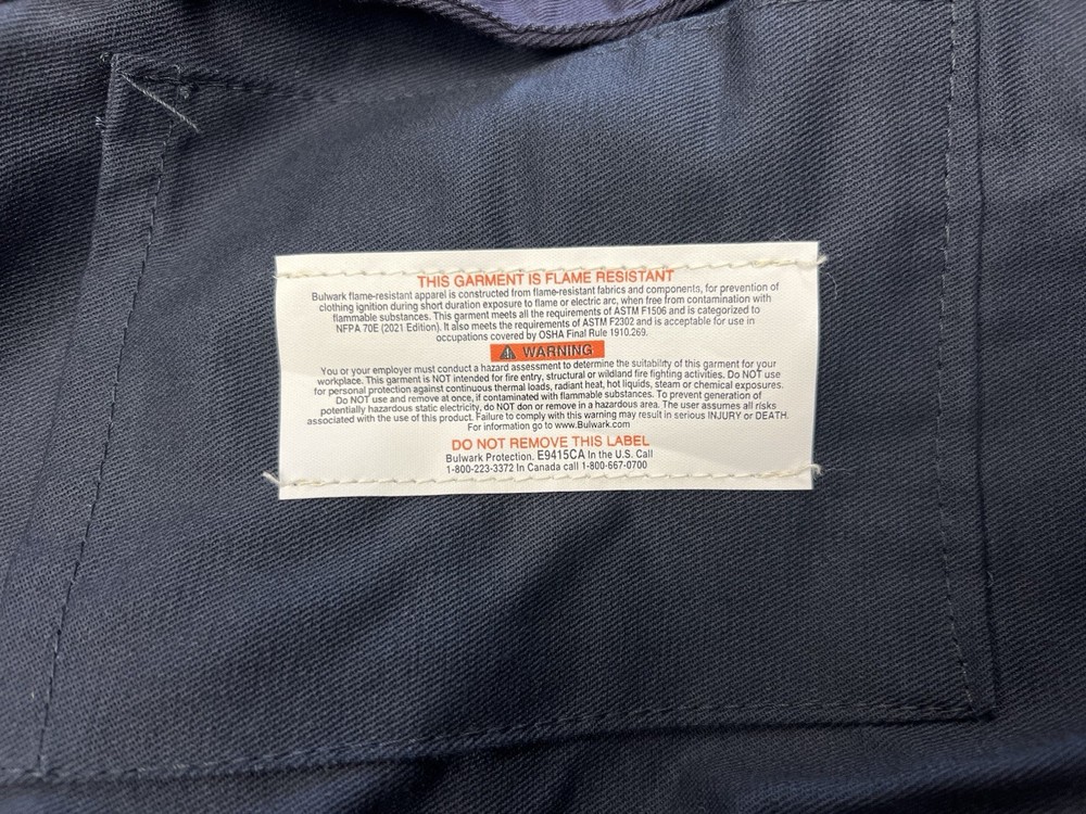 Bulwark Reflective bomber Jacket Small