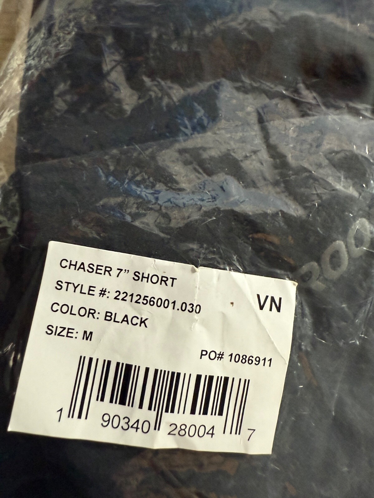 Brooks Womens Chaser 7" Short Running Black Lined Size MED 221466 New!