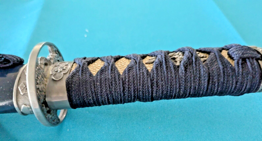 Black Tanto Samurai Dagger by Toledo Spain
