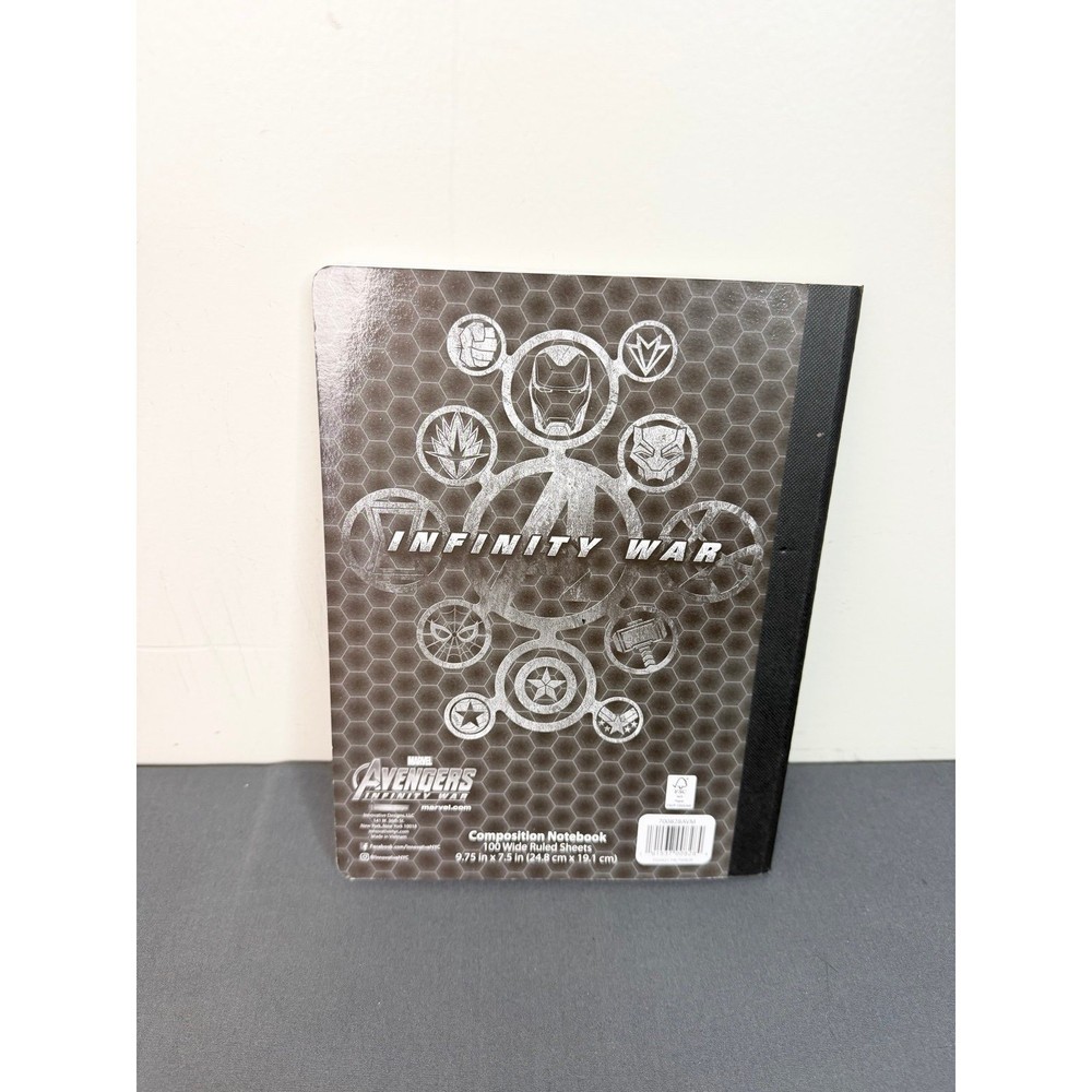 Avengers Infinity War Notebook