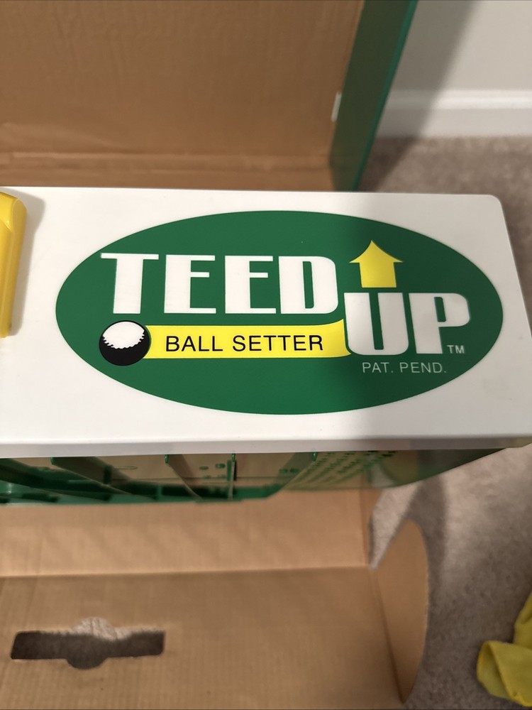Golf Teed Up Home Driving Range with Gravity Feed Ball Tee Practice System