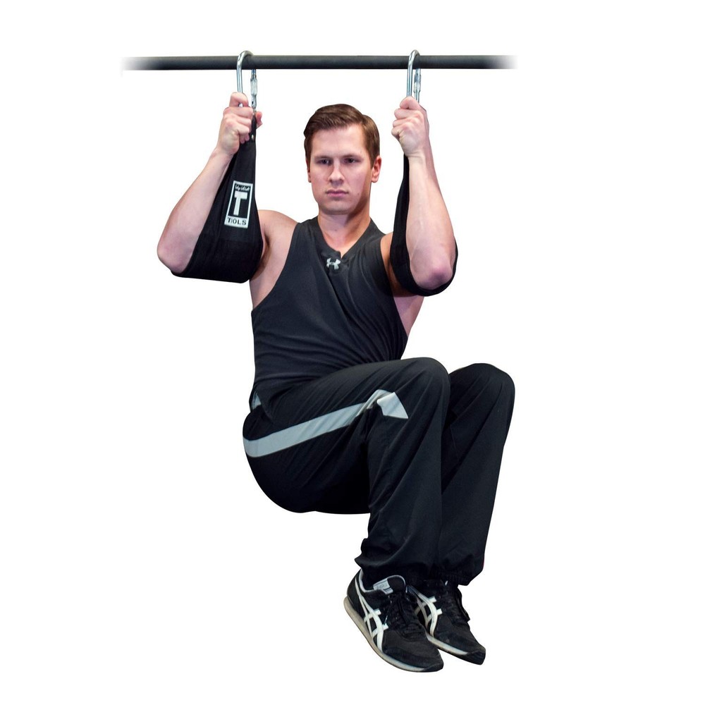 Body-Solid AAB2 Gut Blaster Hanging Ab Straps for Pull Up Bar Abdominal Exercise