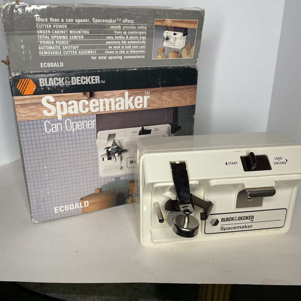 Black & Decker EC-60ALD Spacemaker Can Opener Mounting Bracket RV Camper Kitchen