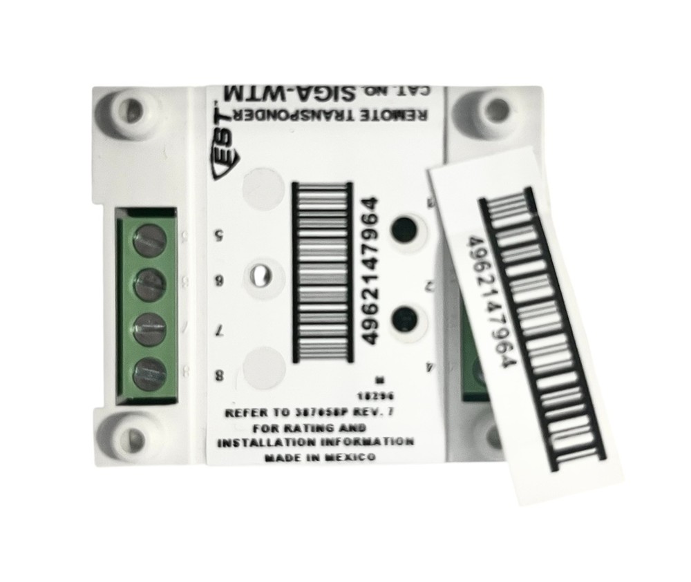 EST Edwards SIGA-WTM Combination Waterflow/Tamper Module