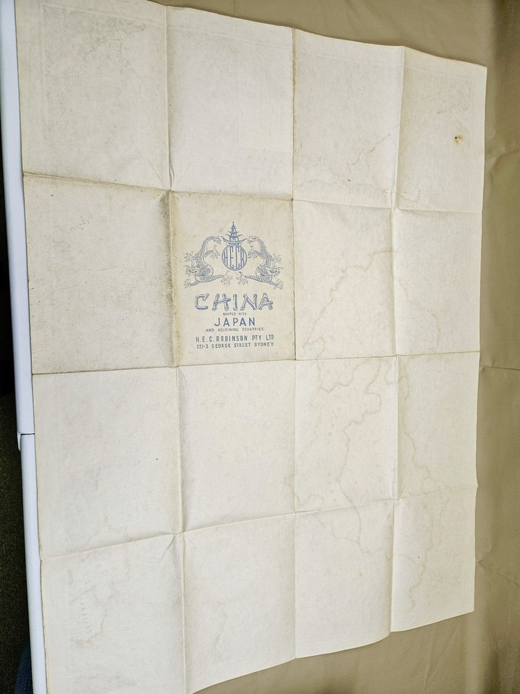 Literature & Maps from WWII footlocker