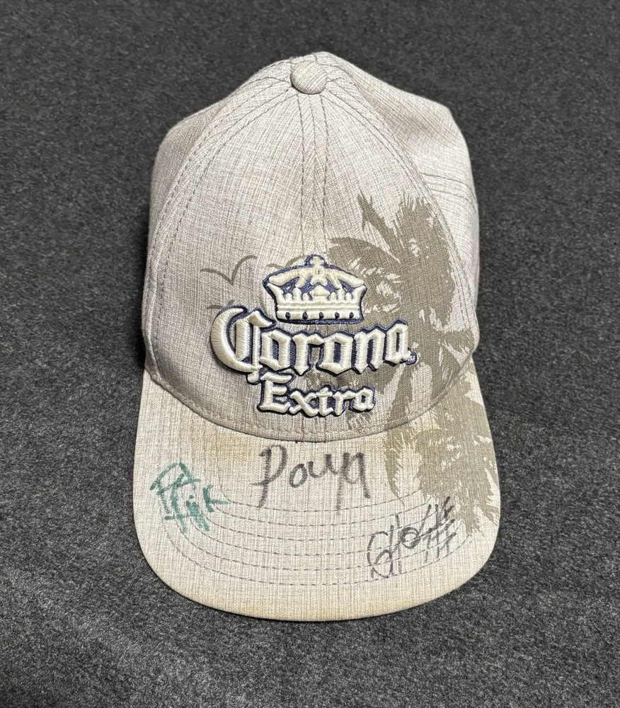 AUTHENTIC, SIGNED POUYA, FAT NICK, GHOSTEMANE CORONA EXTRA HAT
