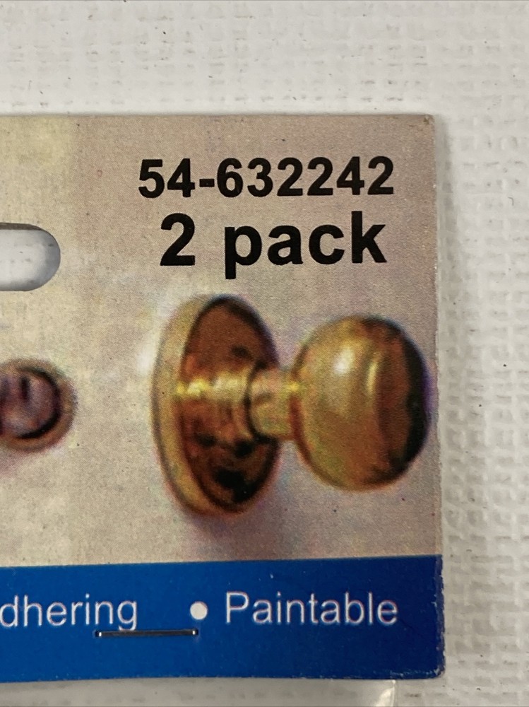 3 Packs HomeLife Essentials 2pc Wall Shield for Door Knobs and Pulls 3.25"