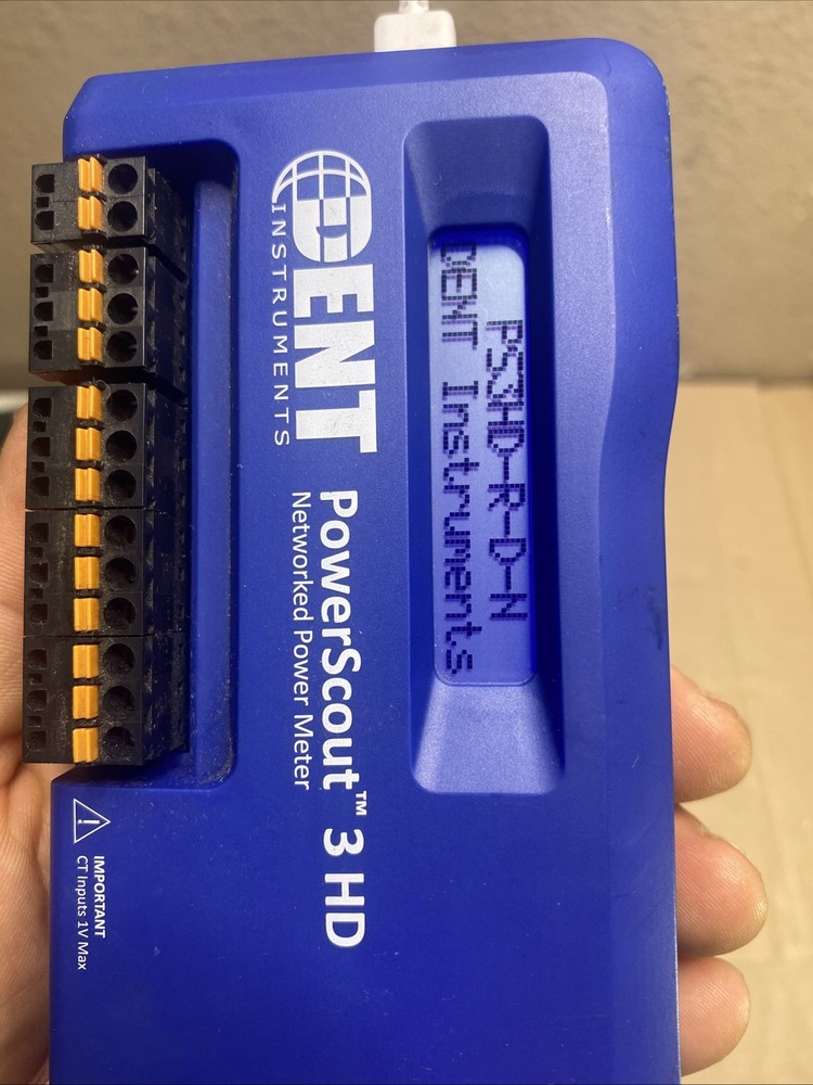 Dent PowerScout 3 PS3HD-R-D-N HD Power Submeter (UNTESTED)