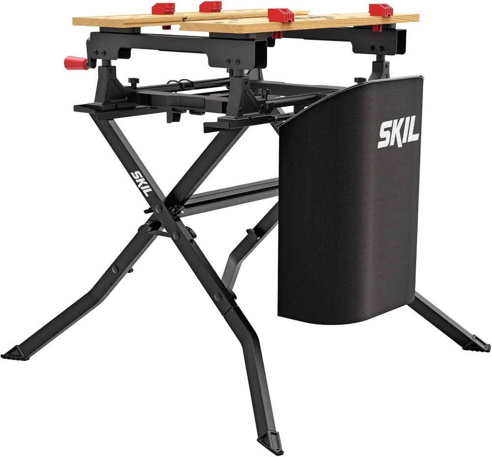 Compact Workbench with Folding Stand - Easy Setup & Storage=