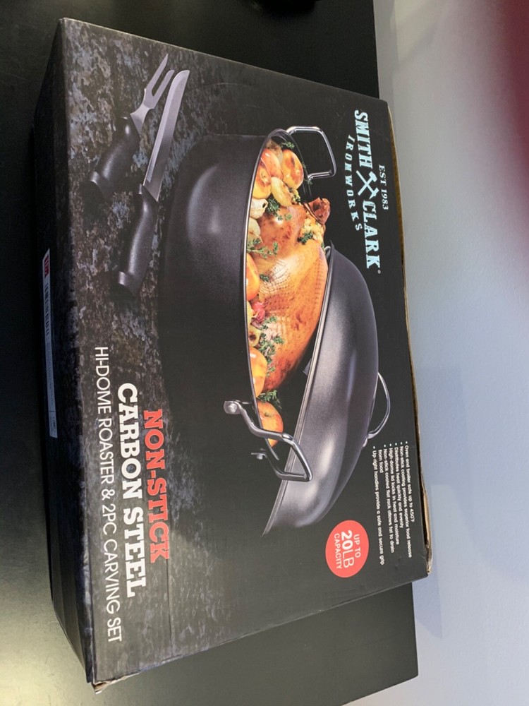 Roaster & 2pc Carving Set