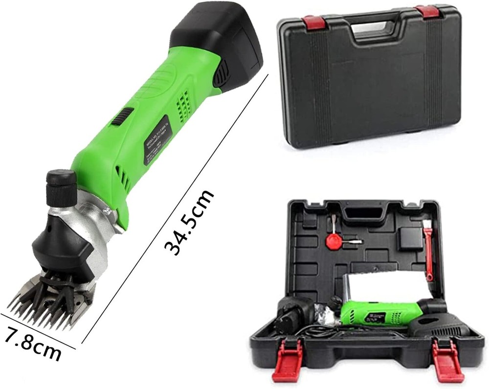 Professional Cordless Electric Sheep Shearing Machine, 200W Lithium Battery