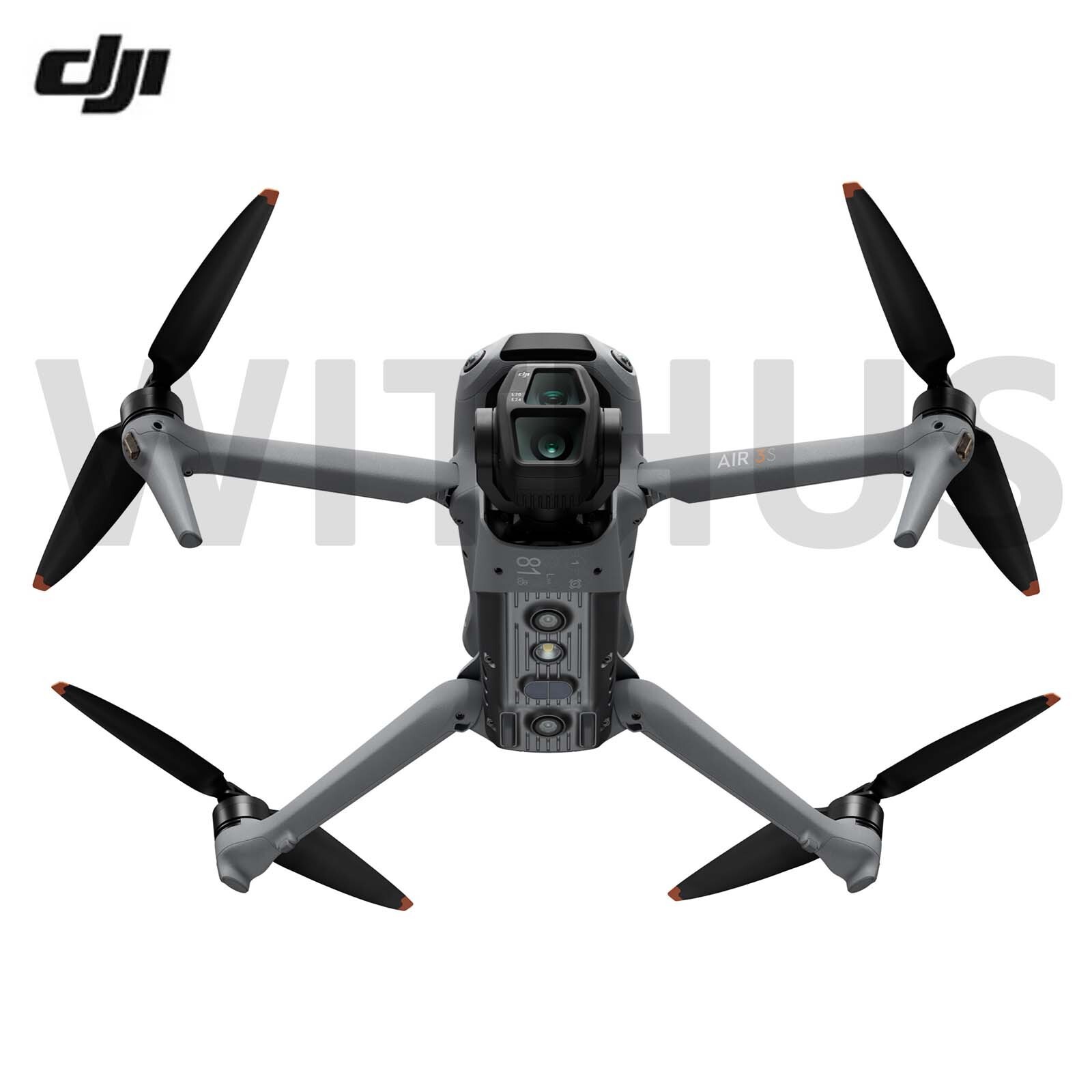 DJI Air 3S Fly More Combo Camera Drone (3 Bastteries) + RC 2 Remote Controller