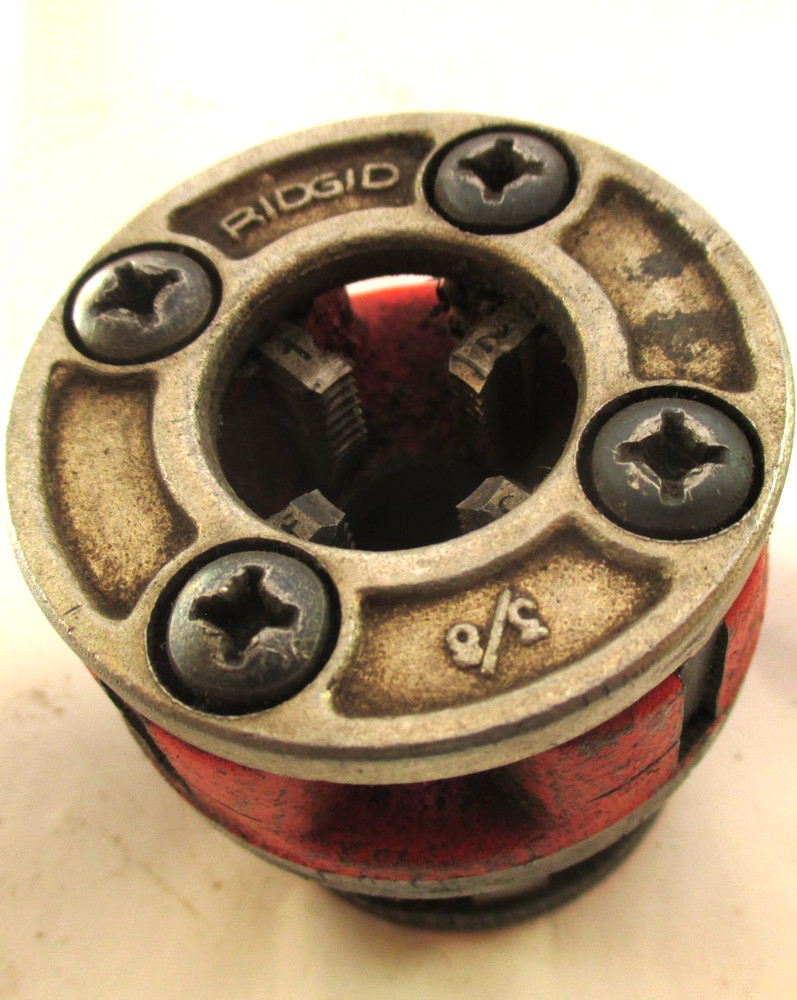 Ridgid 3/8-00-R Ratchet Pipe Threader Die Head