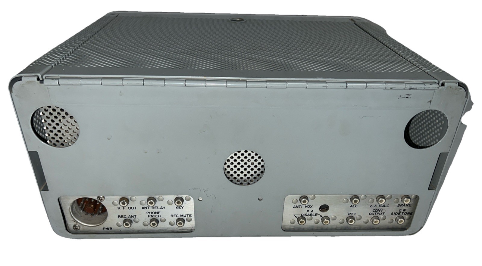 Collins 32S-1 Winged Emblem Ham Radio Transmitter Please Read.