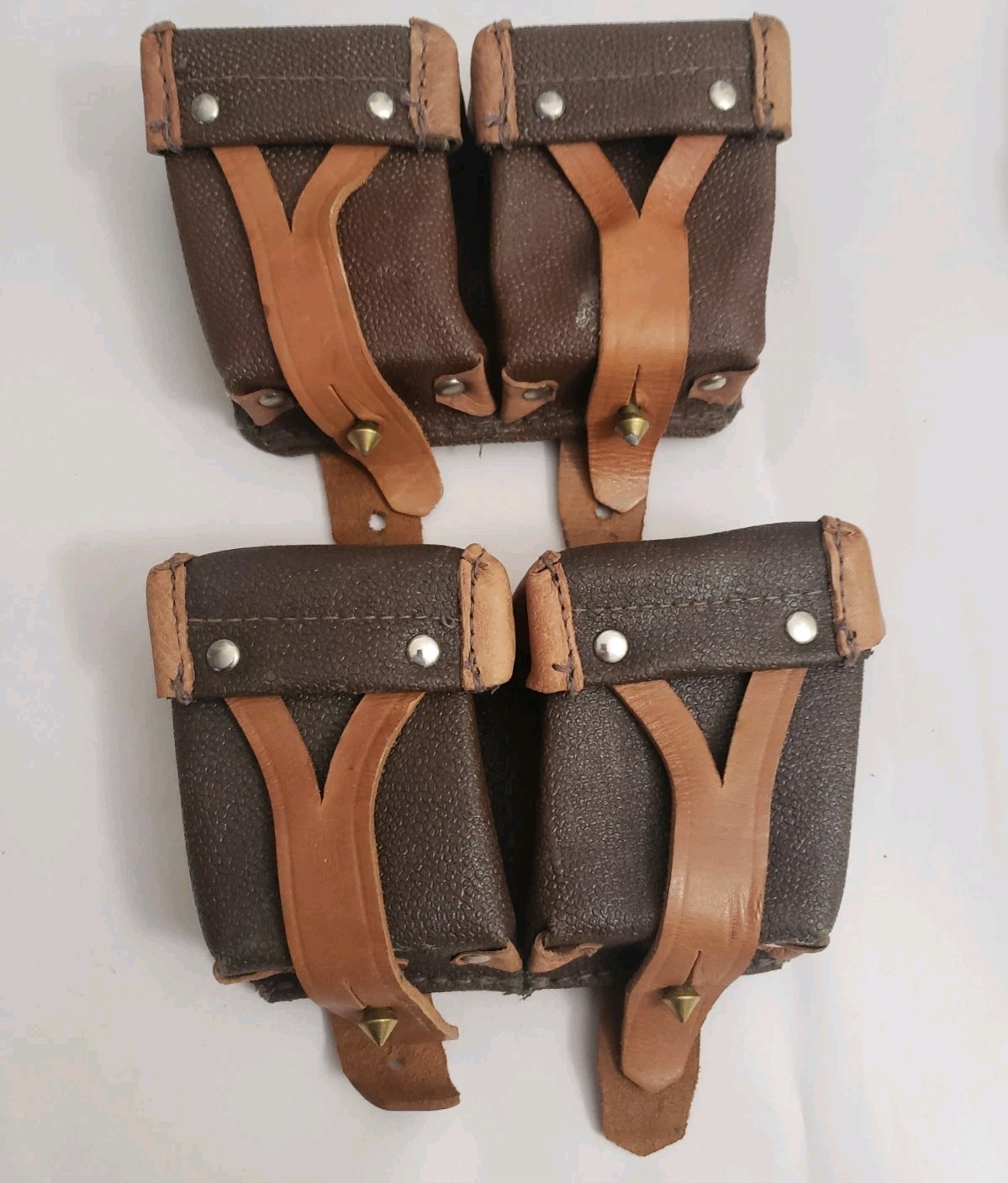 Pair of Russian Mosin Nagant 7.62x54 M91/30 Rifle Ammo Pouches Pouch Qty 2