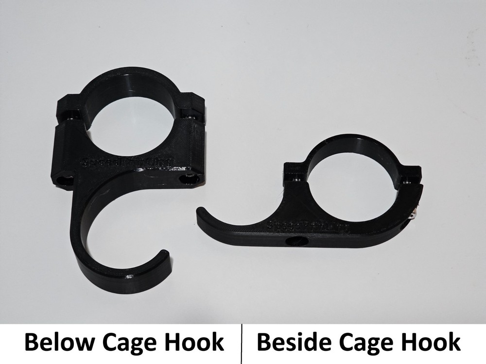Roll Cage Steering Wheel Hook - hardware included