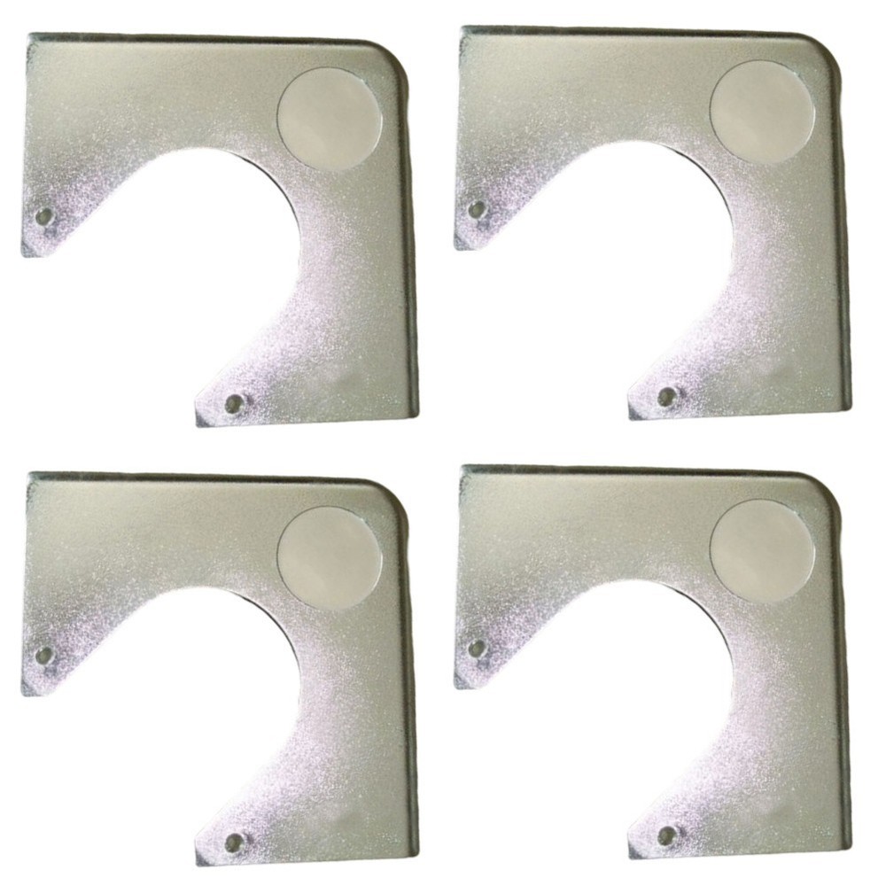 Plastic Pool Table Corners 4 Pack Stylish and Functional Billiard Accessory
