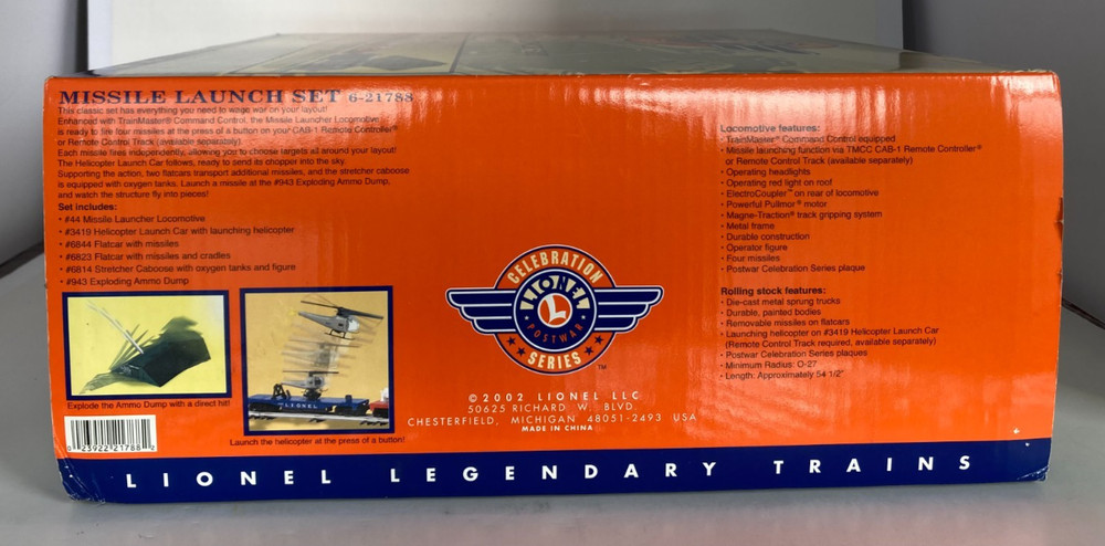 Lionel 6-21788 Missile Launch Set - 2002