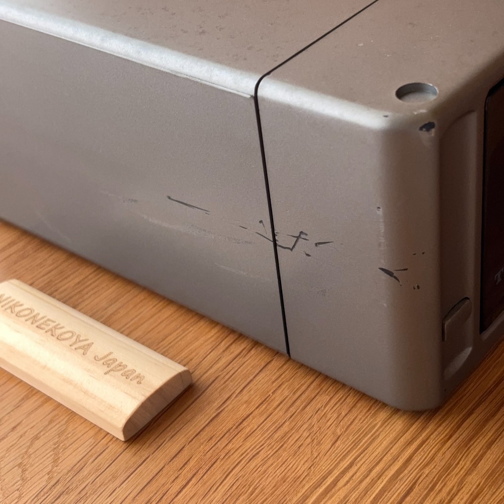 TEAC Stackable Telescoping MiniDisc Storage Unit Case Holds 32 MDs Gray #47