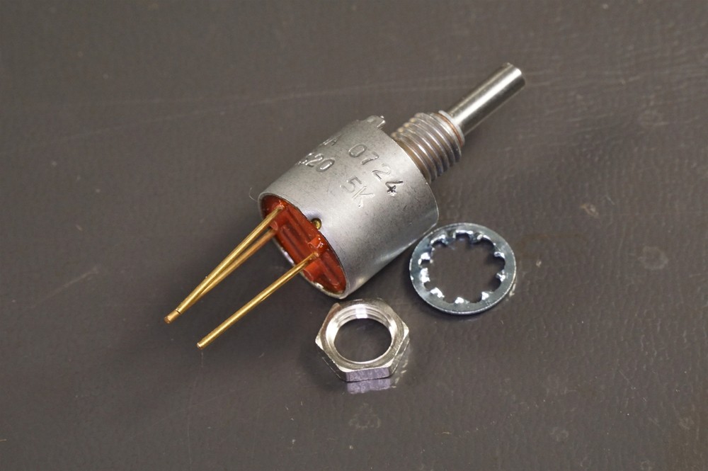 SPRA5021S20 Precision Electronics PCB Potentiometer 5k Ohm 10% Slotted 5/8"
