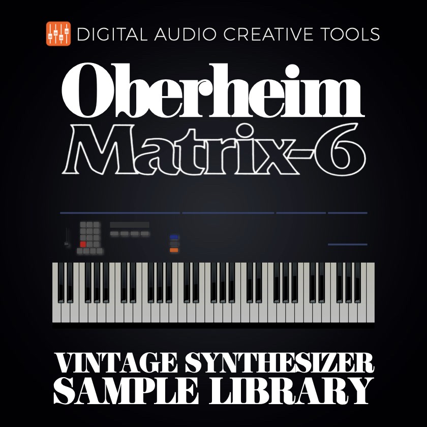 Oberheim Matrix-6 Synthesizer Sample Library (1,700 Samples) - Instant Access